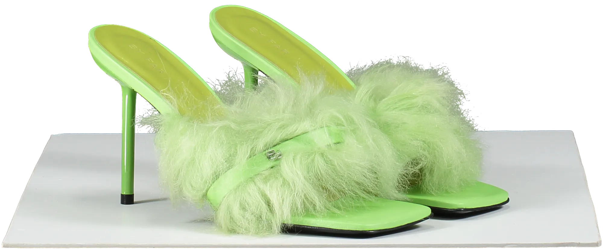 BY FAR Green Kenny Fresh Toscana Mule UK 5 EU 38 👠