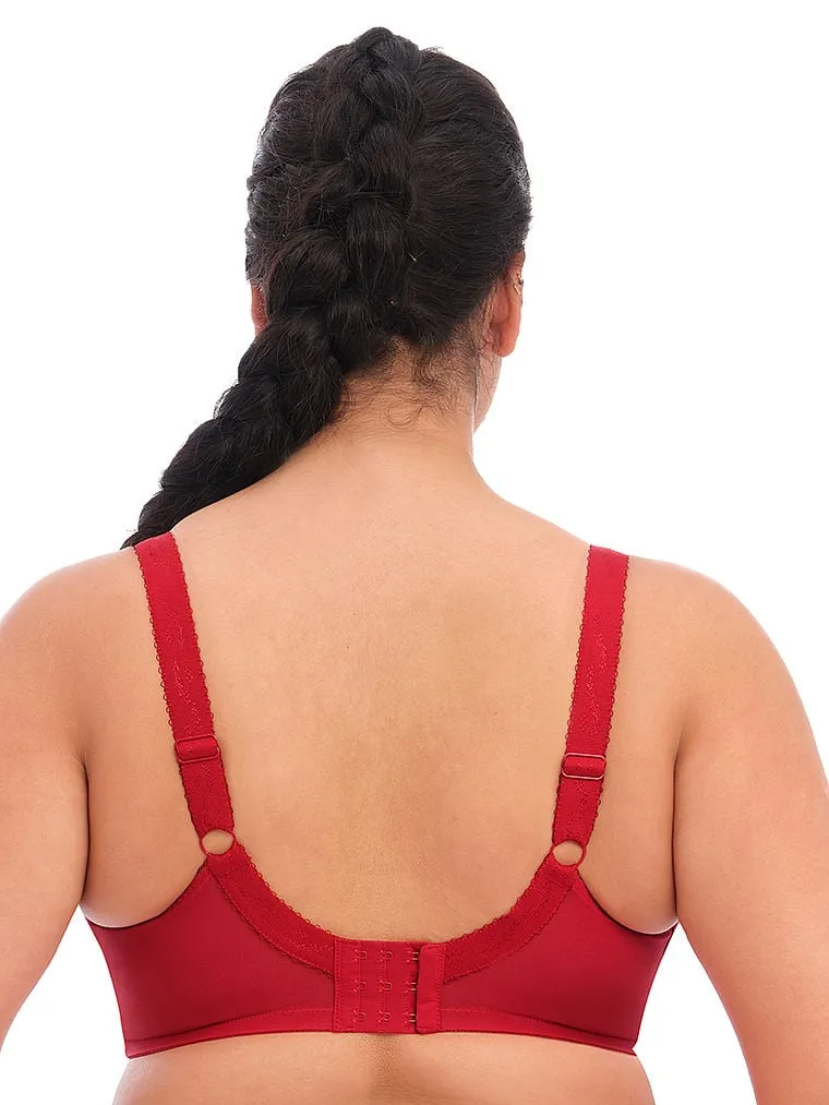 Elomi Morgan Stretch Banded Underwire Bra, Red