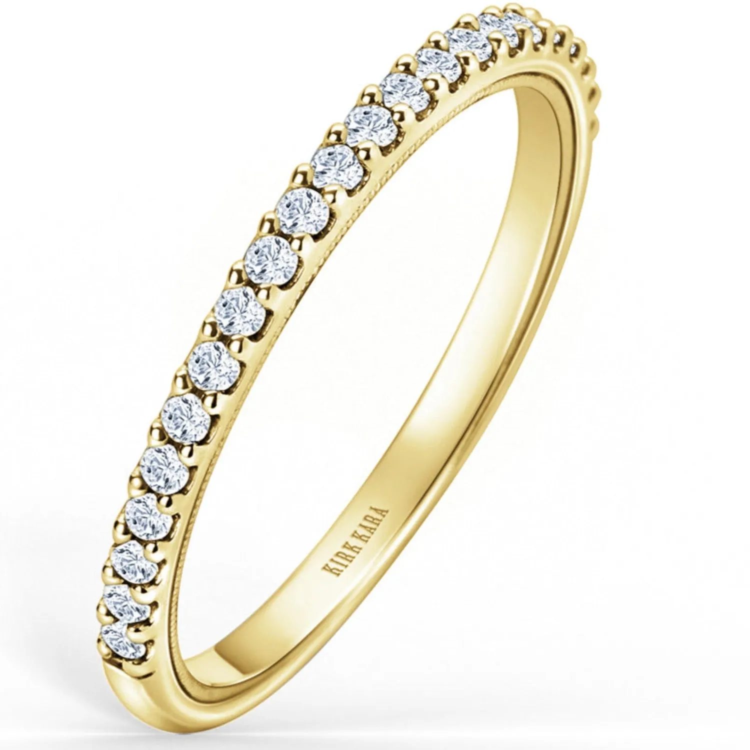 Kirk Kara "Stella" Classic Prong Set Diamond Wedding Band