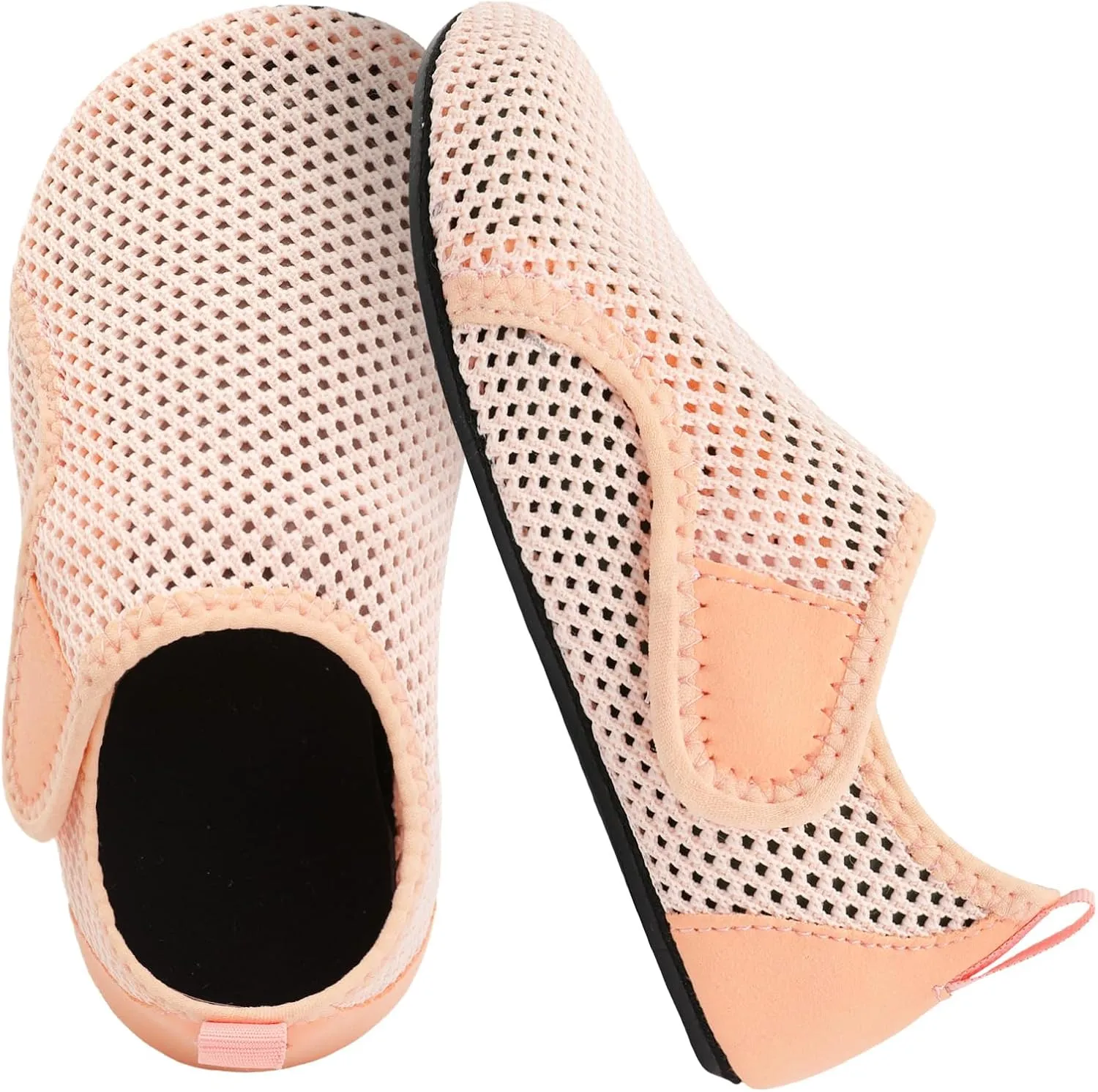 L-RUN Toddler Water Shoes Quick Drying Barefoot Boys Girls Aqua Socks Kids Swim Shoes for Beach Pool Surfing Yoga