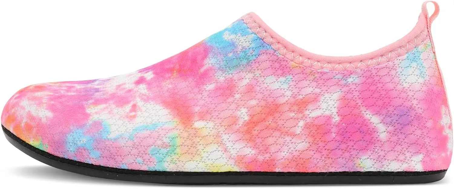L-RUN Toddler Water Shoes Quick Drying Barefoot Boys Girls Aqua Socks Kids Swim Shoes for Beach Pool Surfing Yoga