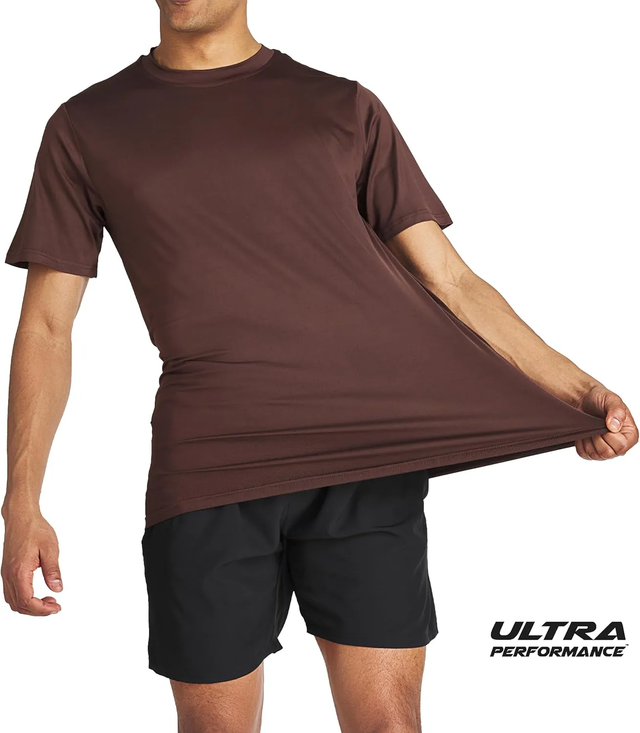 Men??s Workout Short Sleeve Athletic Gym T-Shirts 3 Pack Mens Dry Fit Running Shirt Moisture Wicking Active Crew Tees for Men
