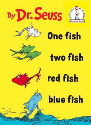 One Fish Two Fish Red Fish Blue Fish Hardcover  Picture Book, March 12, 1960