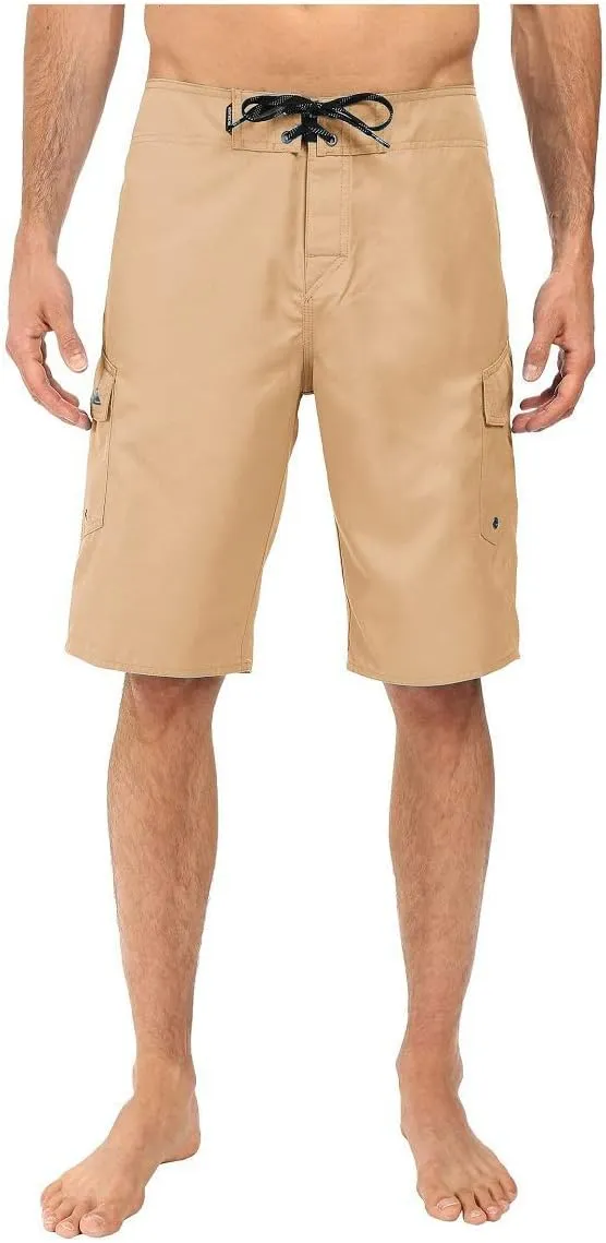 Quiksilver Men's Standard Manic 22 Inch Length Cargo Pocket Boardshort Swim Trunk