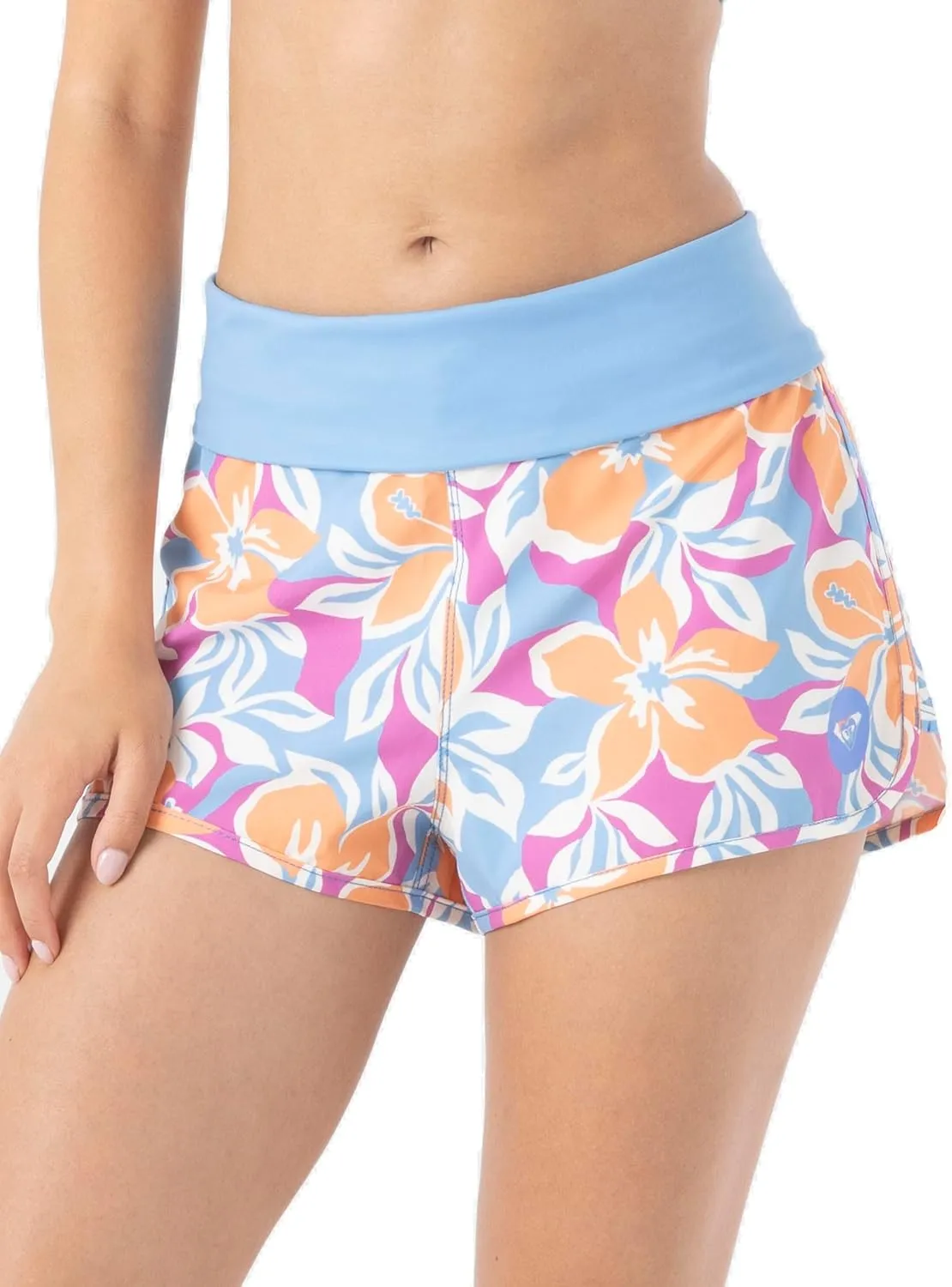 Roxy Women's Board Shorts ?CTummy Control, 4-Way Stretch, Quick-Dry 2" Inseam Swim Shorts, UPF 50  Beach Shorts