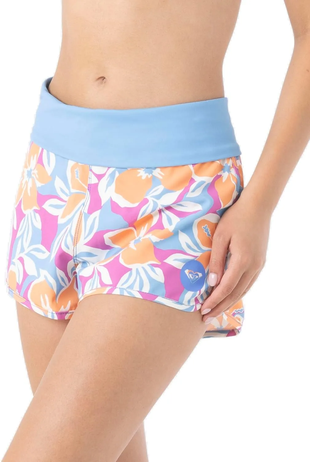 Roxy Women's Board Shorts ?CTummy Control, 4-Way Stretch, Quick-Dry 2" Inseam Swim Shorts, UPF 50  Beach Shorts