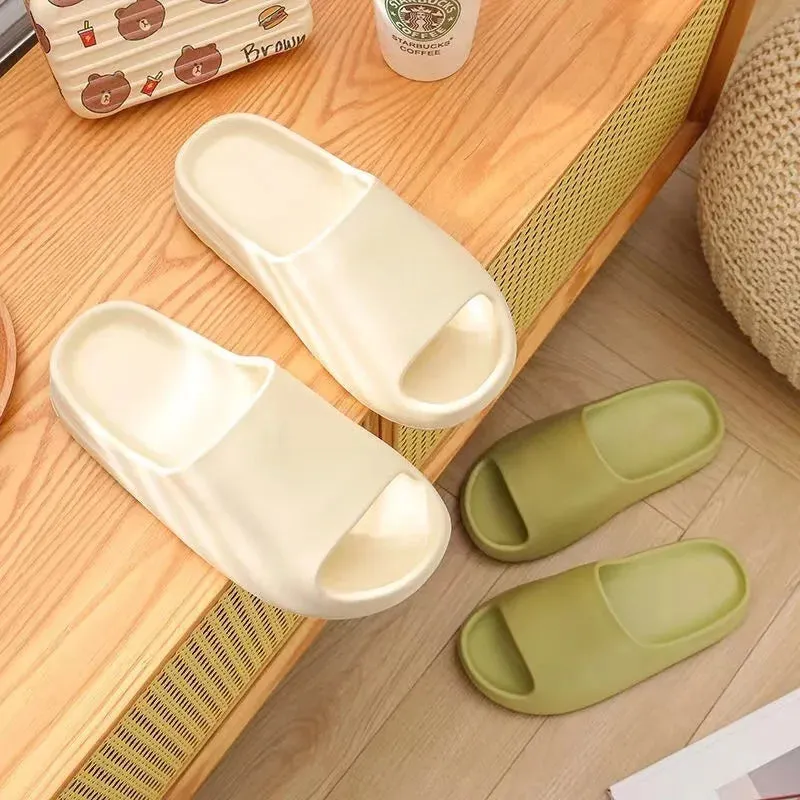 Sohiwoo Summer Brand Women Men Slippers EVA Slides Original Fashion Beach Sandals Women Casual Shoes Man Flip-flops Men's Sandal