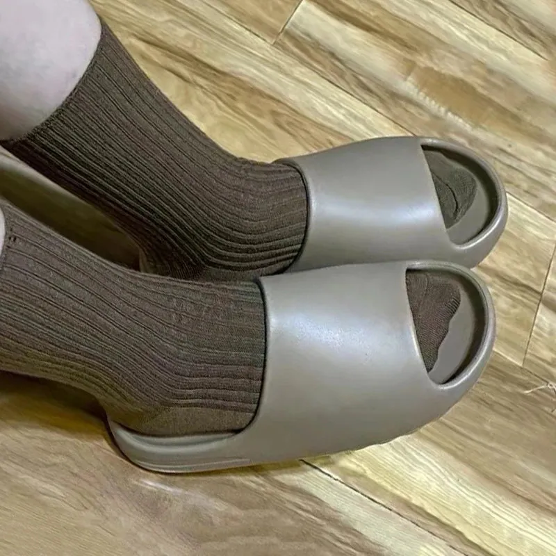 Sohiwoo Summer Brand Women Men Slippers EVA Slides Original Fashion Beach Sandals Women Casual Shoes Man Flip-flops Men's Sandal