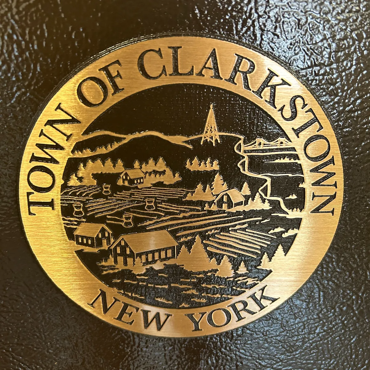 Town Board Recognition Plaque