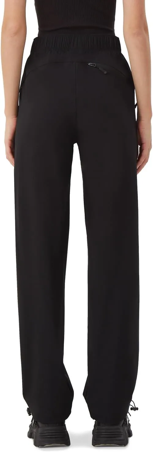Zylioo 32"/34" Inseam Women's Tall Hiking Pants, Lightweight Quick Dry Cargo Pants with Zipper Pockets for Outdoor Activities